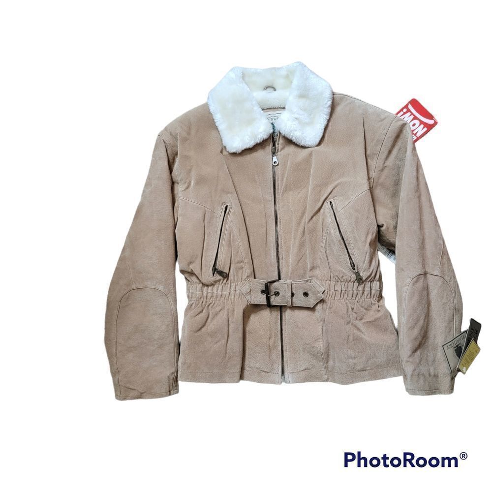 Northwest Territory Vintage Deadstock Suede Jacket. NWT. Size S.